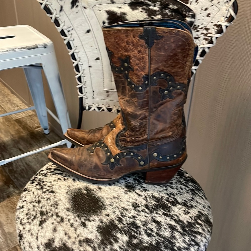 Ariat studded boots